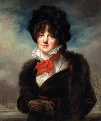 Joseph Allen Potrait of Mary Evans Norge oil painting art